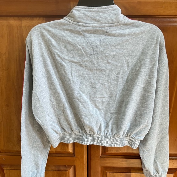 Tommy Hilfiger Sport cropped terry zip up size S - Picture 2 of 5